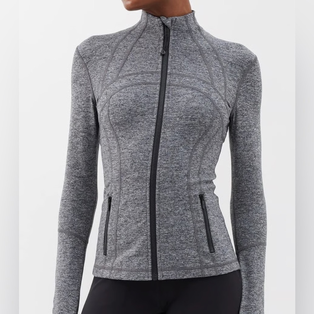 Lululemon Define Jacket • Size Small (Estimated) • Heathered Black/Grey • No tag
